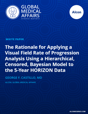 The Rationale for Applying a Visual Field Rate of Progression Analysis Using a Hierarchical, Censored, Bayesian Model to the 5-Year HORIZON Data