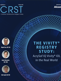 THE VIVITY® REGISTRY STUDY: AcrySof IQ Vivity® IOL in the Real World