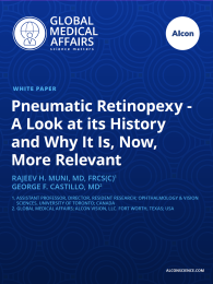Pneumatic Retinopexy - A Look at its History and Why It Is, Now, More Relevant