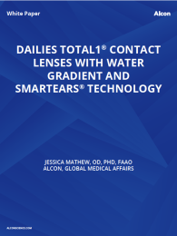 DAILIES TOTAL1® Contact Lenses With Water Gradient And SmarTears® Technology