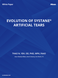 Evolution Of Systane® Artificial Tears