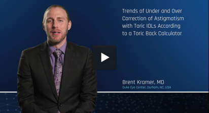 Trends of Under and Over Correction of Astigmatism with Toric IOLs According to a Toric Back Calculator -image
