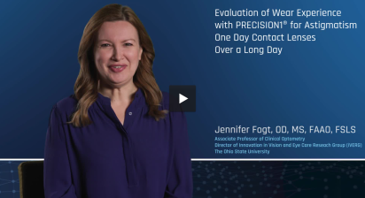 Evaluation of Wear Experience with PRECISION1® for Astigmatism One Day Contact Lenses Over a Long Day - image