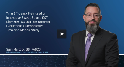 Time Efficiency Metrics of an Innovative Swept Source OCT Biometer (SS-OCT) for Cataract Evaluation: A Comparative Time-and-Motion Study - image