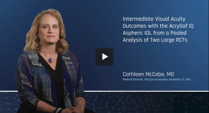 Intermediate Visual Acuity Outcomes with the AcrySof IQ Aspheric IOL from a Pooled Analysis of Two Large RCTs