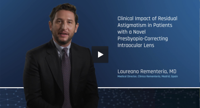 Clinical Impact of Residual Astigmatism in Patients with a Novel Presbyopia-Correcting Intraocular Lens