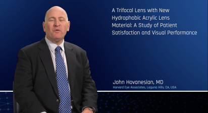 A Trifocal Lens with New Hydrophobic Acrylic Lens Material: A Study of Patient Satisfaction and Visual Performance