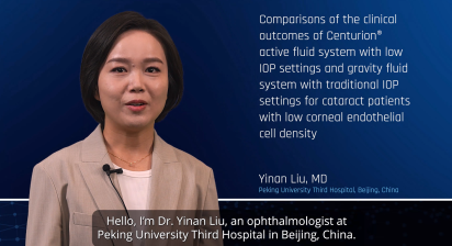 Comparisons of the clinical outcomes of Centurion® active fluid system with low IOP settings and gravity fluid system with traditional IOP settings for cataract patients with low corneal endothelial cell density