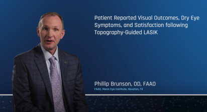 Patient Reported Visual Outcomes, Dry Eye Symptoms, and Satisfaction following Topography-Guided LASIK